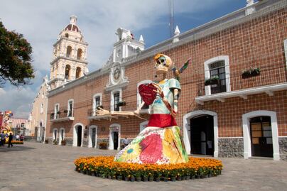 Son 13 las figuras monumentales que dan forma al Valle de Catrinas en Atlixco
