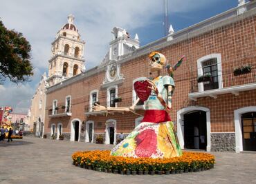 Son 13 las figuras monumentales que dan forma al Valle de Catrinas en Atlixco