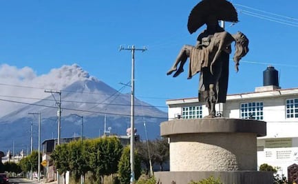 En este municipio de Puebla hay un monumento en honor a la leyenda del Popocatépetl