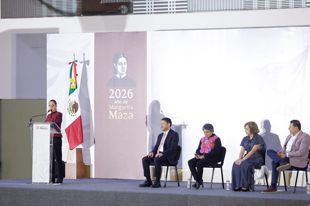 La presidenta Claudia Sheinbaum rindió su informe de gobierno en Puebla | Foto: EsImagen