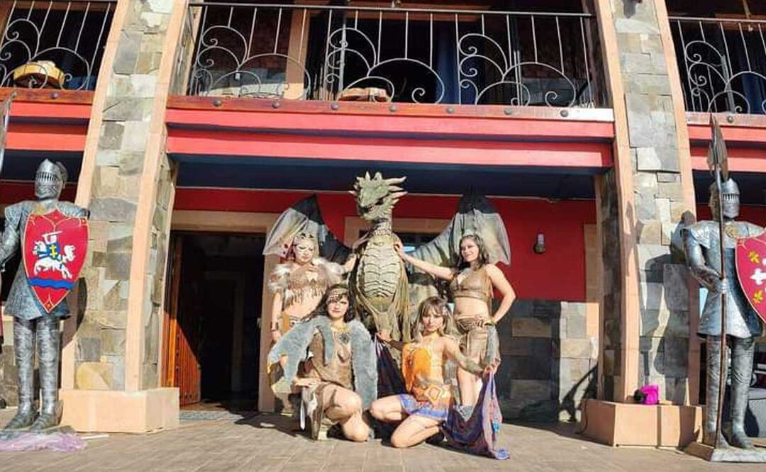 En el Pueblo Mágico de Chignahuapan se ubica la peculiar Finca Dragón | Facebook Finca Dragón