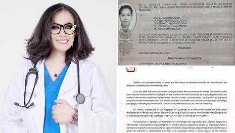 Marilyn Cote obtuvo mención honorífica en esta universidad de Puebla