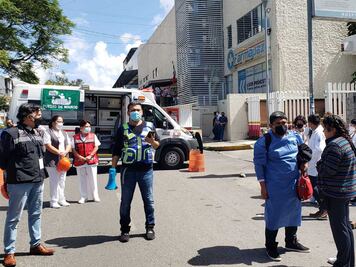 30 mil personas participaron en el simulacro en Puebla capital