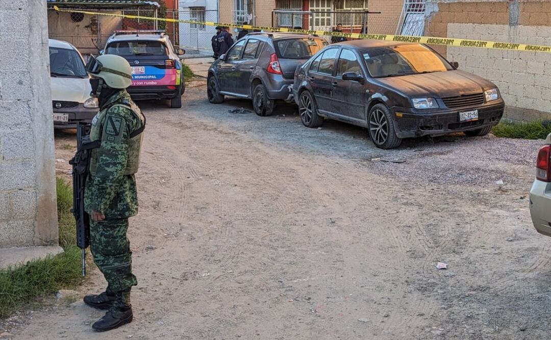 En un “picadero” de San Aparicio fueron asesinados a balazos dos hombres y una mujer | Foto: Agencia Es Imagen para El Universal Puebla
