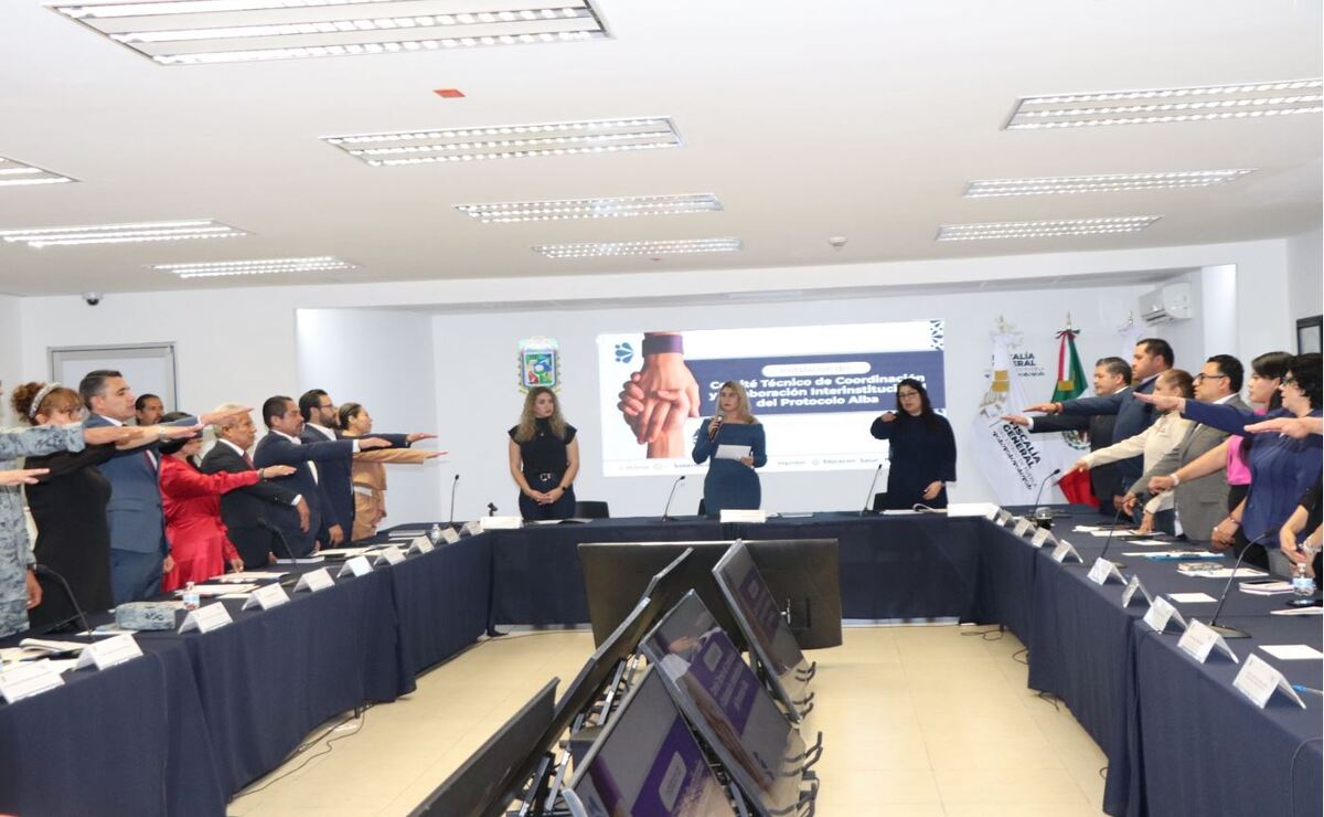 Rinde protesta Fiscal del Estado Idamis Pastor como Presidenta del Comité Técnico de Coordinación y Colaboración Interinstitucional del Protocolo Alba
