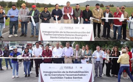 Gobierno de Puebla continúa invirtiendo recursos; Sergio Salomón entrega obras en 3 municipios