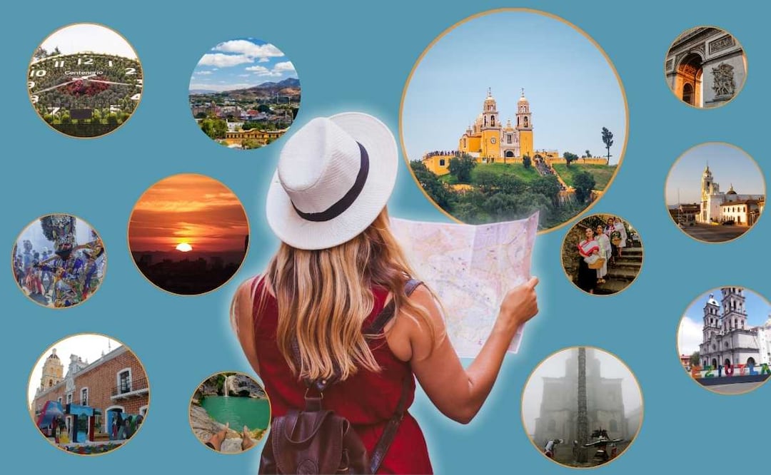 Puebla tiene 12 Pueblos Mágicos y uno fue el preferido de los turistas en 2025 | Foto: EsImagen / Canva