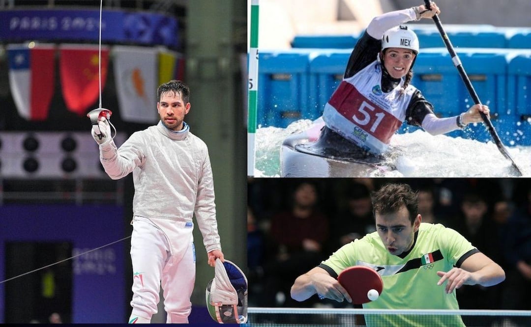 Atletas poblanos compiten en los Juegos Olímpicos de París 2024 | Fotos: Olimpismo Mexicano X @OlimpismoMex