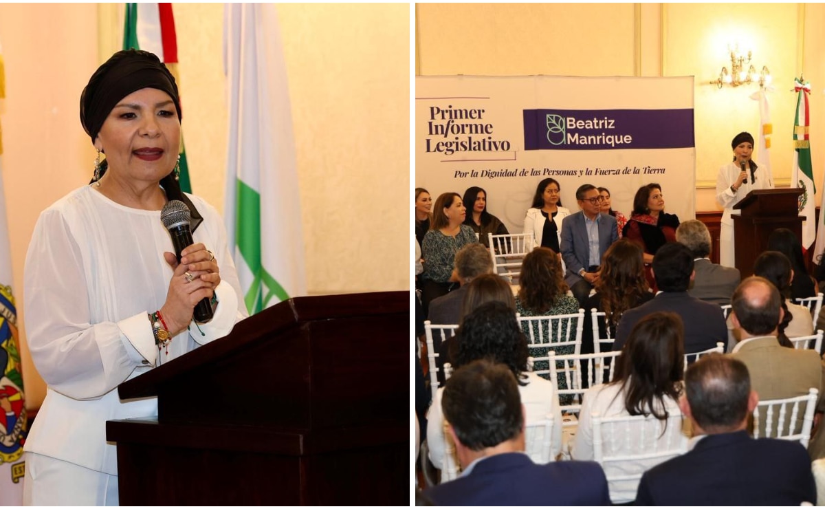 Beatriz Manrique presenta su Primer Informe Legislativo