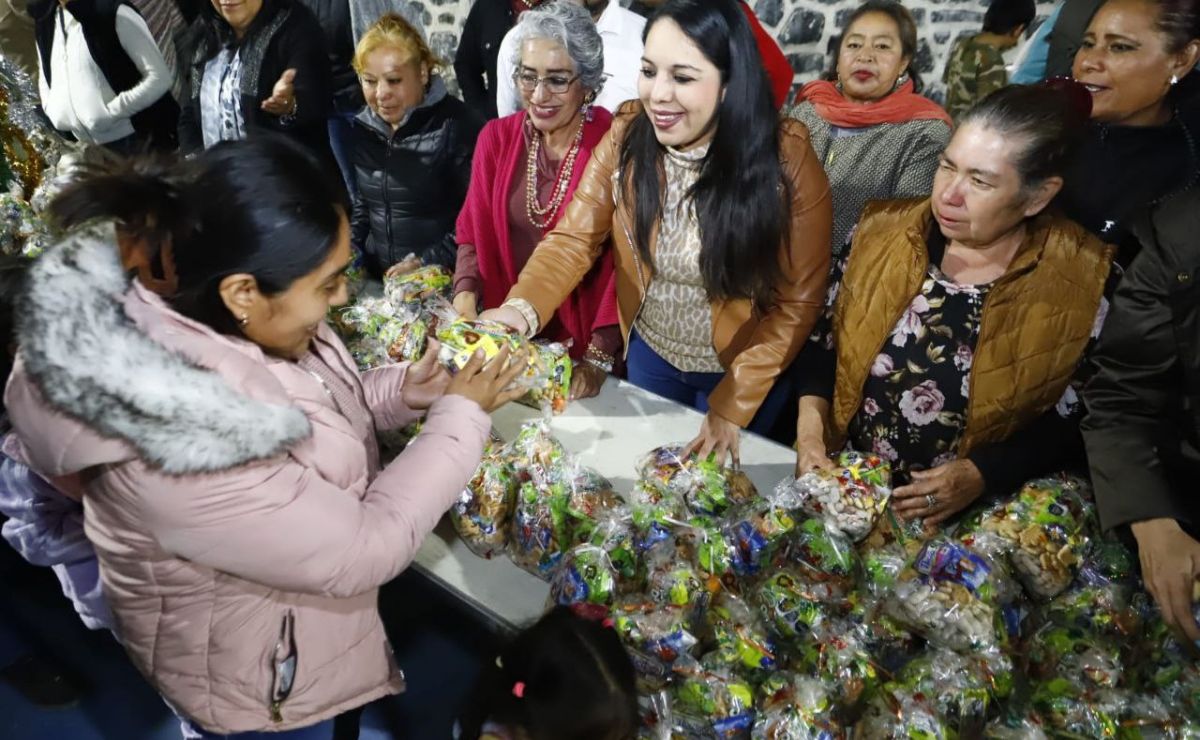 Tonantzin Fernández emprendió un recorrido por las 13 juntas auxiliares / Foto: Especial