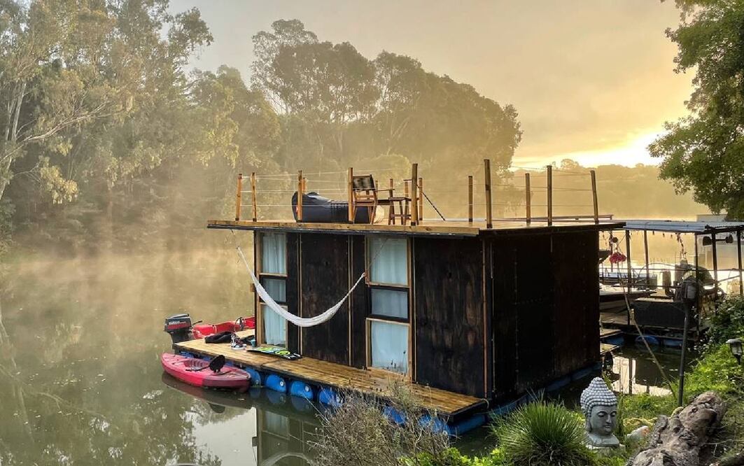 Cabaña Meraki sobre el Lago Valsequillo: Foto: Cabañas del Lago Mx