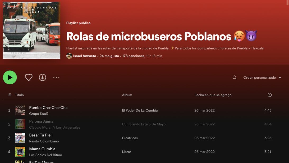 Foto: Captura Spotify