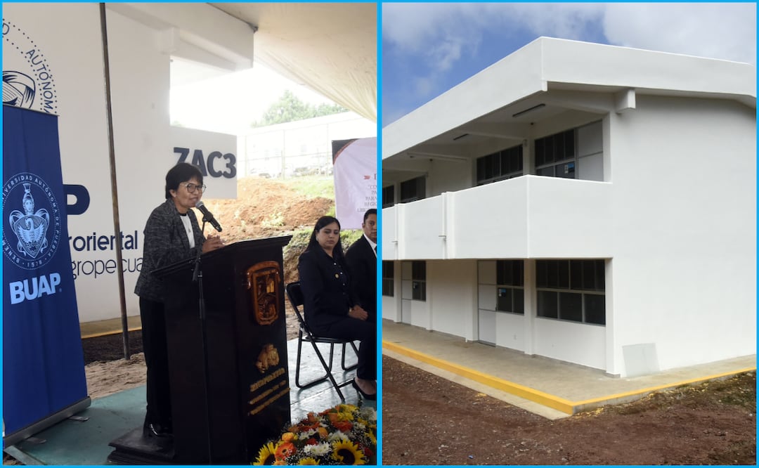 Inaugura Rectora Lilia Cedillo nuevo edificio en el Bachillerato Tecnológico Agropecuario de Zacapoaxtla | Foto: BUAP.