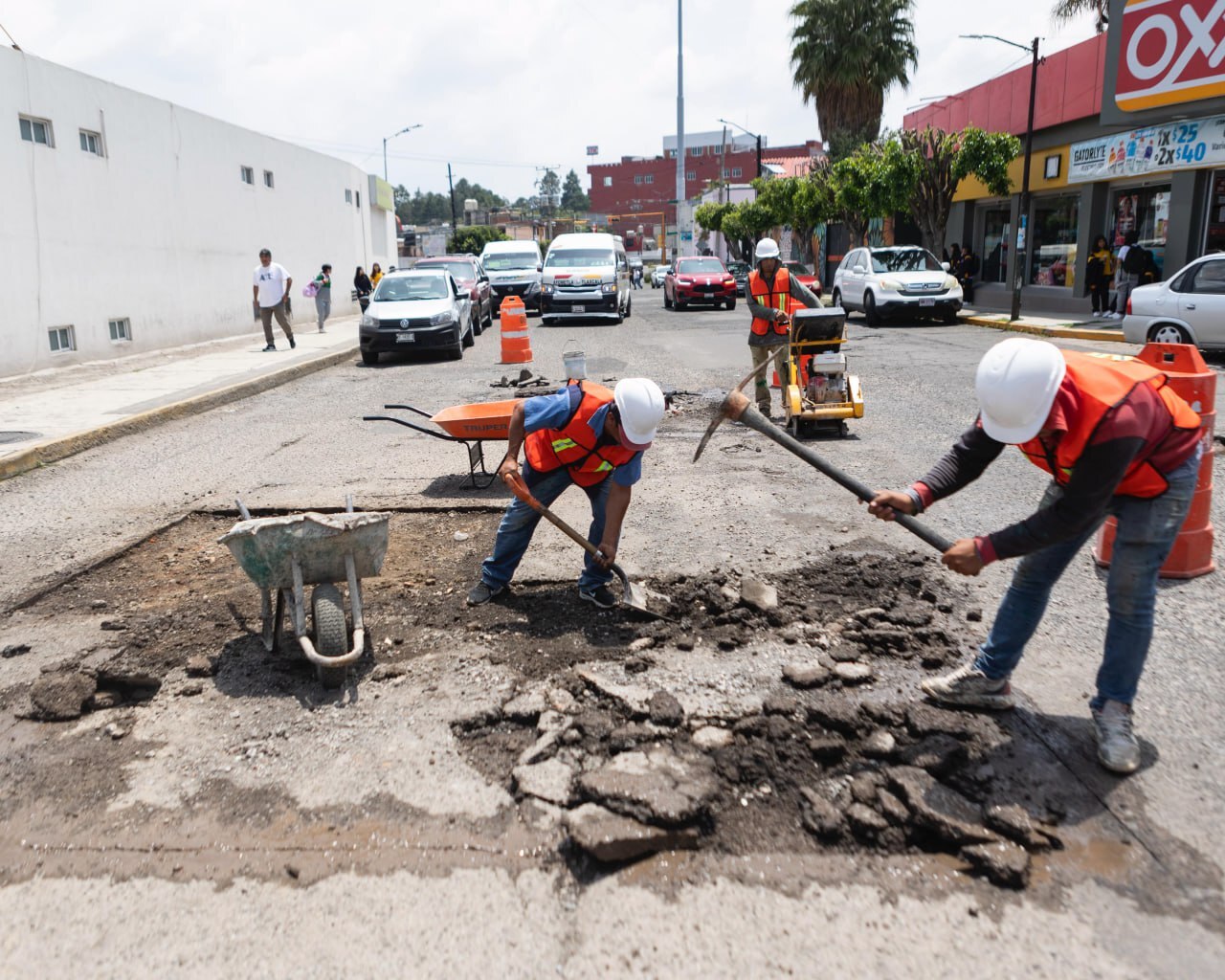 Este 15 de octubre inicia el programa de bacheo en la ciudad de Puebla