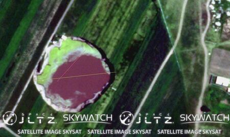 Socavón de Puebla hoy y al paso de los días. Así se ve su crecimiento en imágenes satelitales