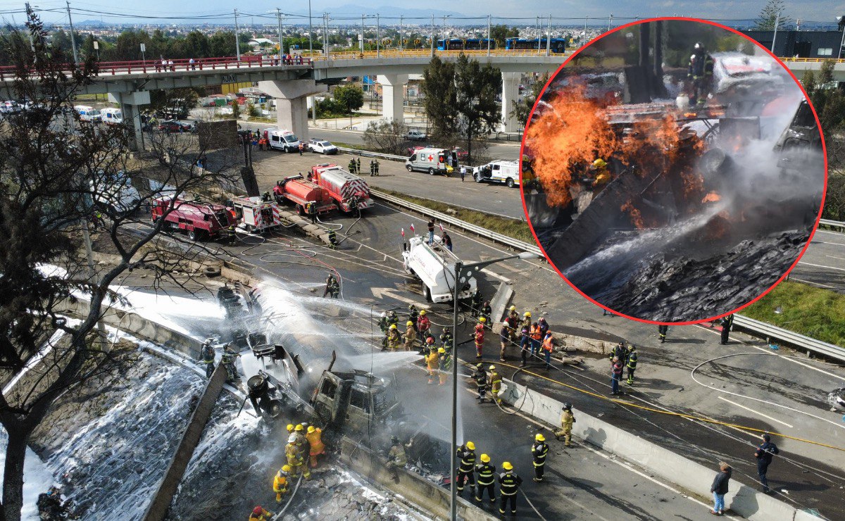 Un poblano contó que estuvo a metros de la explosión en el puente de la Concordia | Foto: EsImagen