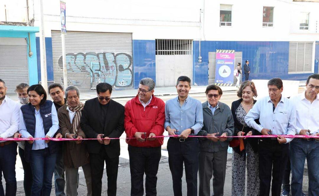 El Ayuntamiento de Puebla rehabilitó la avenida 14 Oriente | foto: Ayuntamiento de Puebla