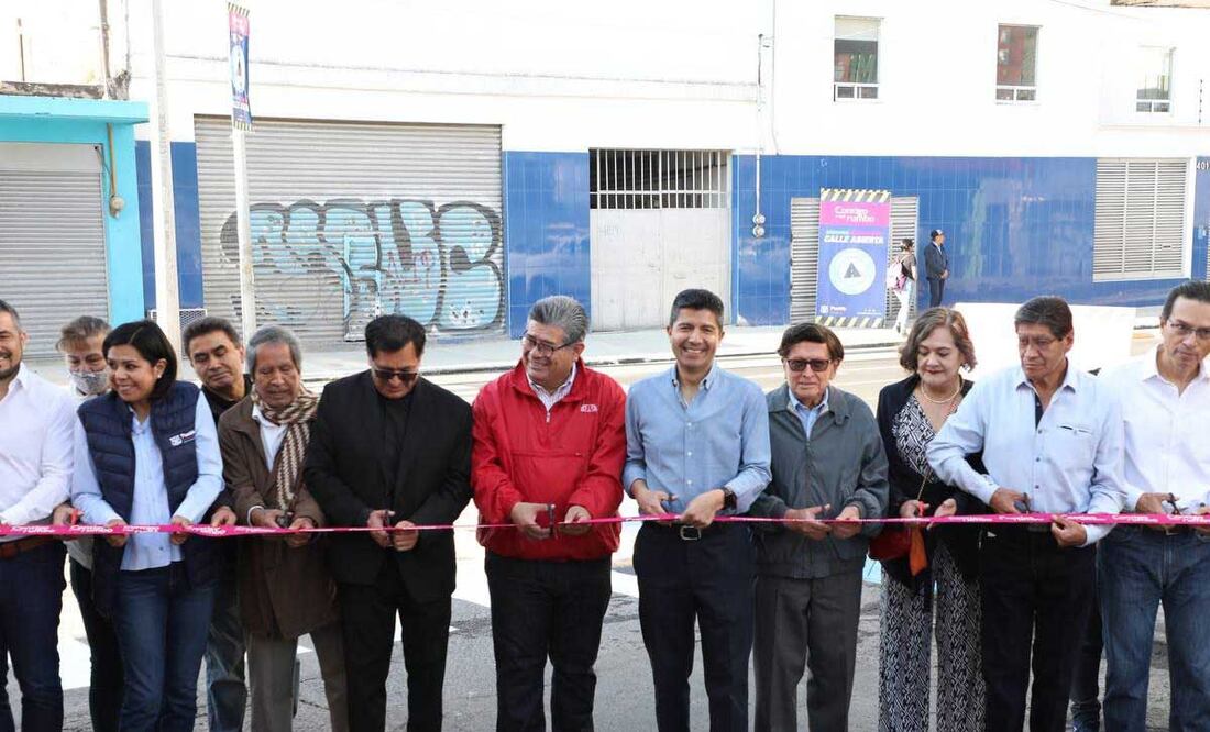 El Ayuntamiento de Puebla rehabilitó la avenida 14 Oriente | foto: Ayuntamiento de Puebla