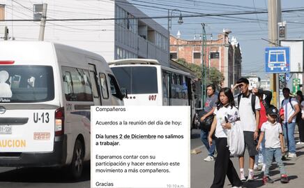¿Habrá paro de transportistas el lunes en Puebla?, esto es lo que se sabe