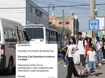 ¿Habrá paro de transportistas el lunes en Puebla?, esto es lo que se sabe