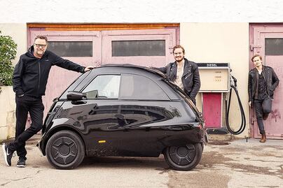 Microlino el ‘simpático’ auto que podrán manejar adolescentes