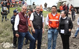 Pepe Chedraui visita zona afectada por lluvias en Puebla