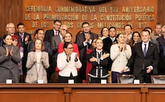 Armenta asiste a ceremonia del 109 Aniversario de la Promulgación de la Constitución