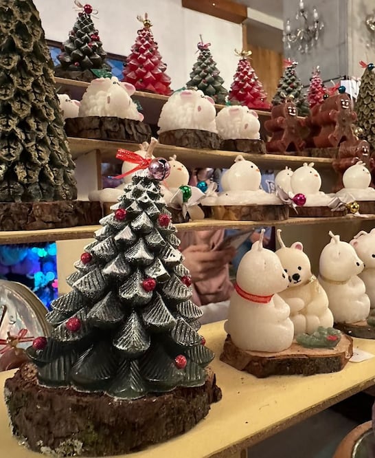 En los bazares navideños de Puebla encontrarás todo tipo de productos | Foto: Instragram baazararcoiris