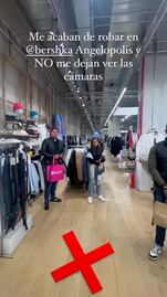 VIDEO. Conductora de TV denuncia robo de su bolso en el Bershka de Angelópolis