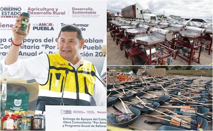 Gobierno de Puebla tendrán 2 mil 500 equipos agrícolas en 2027 