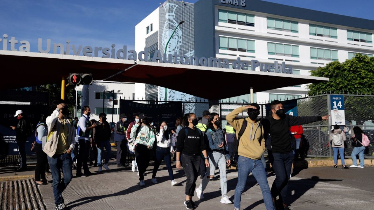 En 2022, la Benemérita Universidad Autónoma de Puebla (BUAP) tuvo una matrícula total de 95,224 estudiantes. 
Foto: Producción El Universal Puebla