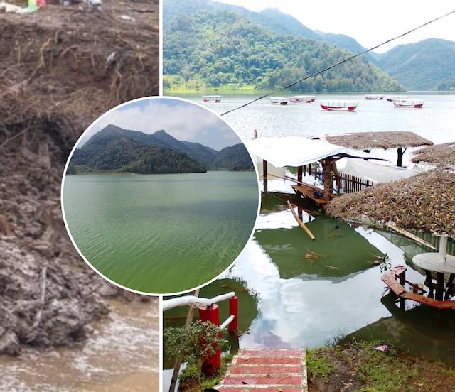 Esta laguna de Puebla apareció en una película de María Félix y así luce tras las devastadoras lluvias