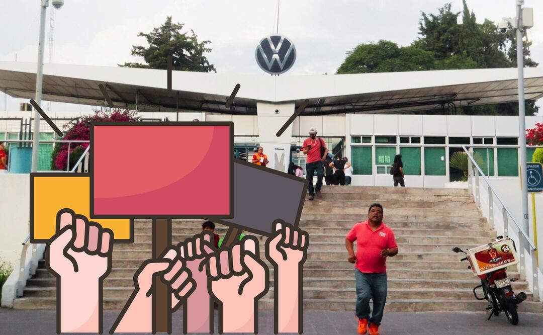 Trabajadores de Volkswagen Puebla rechazaron el aumento de 10.04 por ciento | Foto: EsImagen / Canva