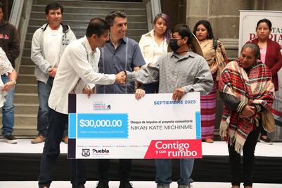 Gobierno municipal de Puebla apoya proyectos comunitarios
