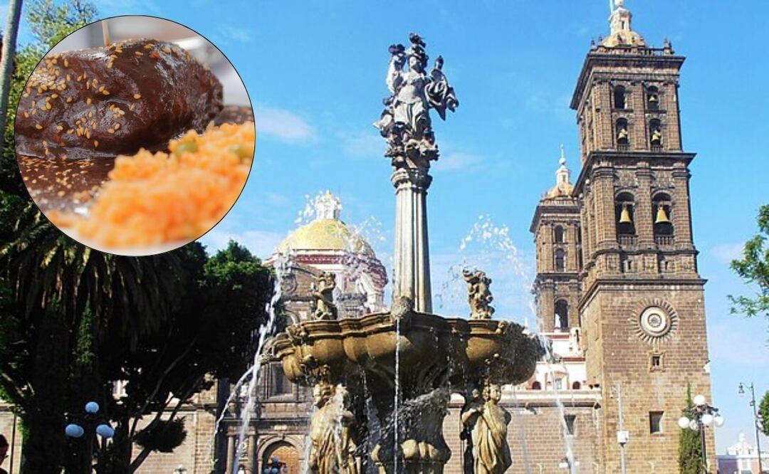 En el Centro Histórico de Puebla hay muchas opciones para comer mole poblano / Foto: Wikipedia/ EsImagen