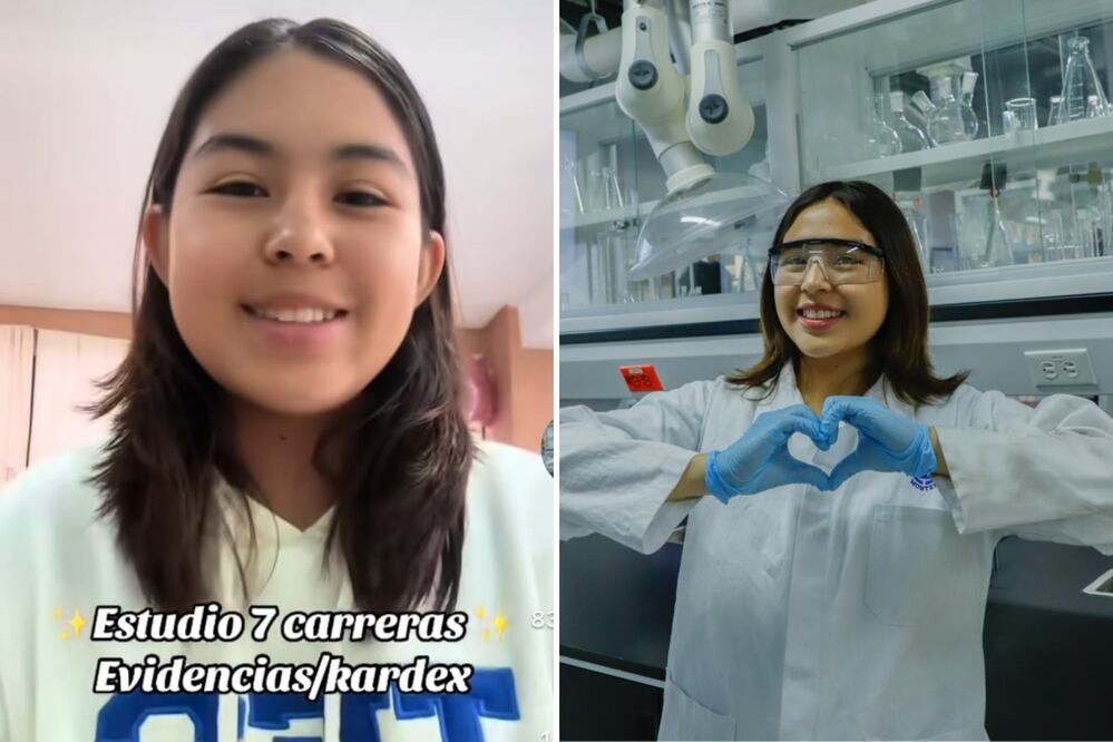 Karla Marlen Méndez se viralizó por estudiar 7 carreras | Foto: TikTok / Linkedin