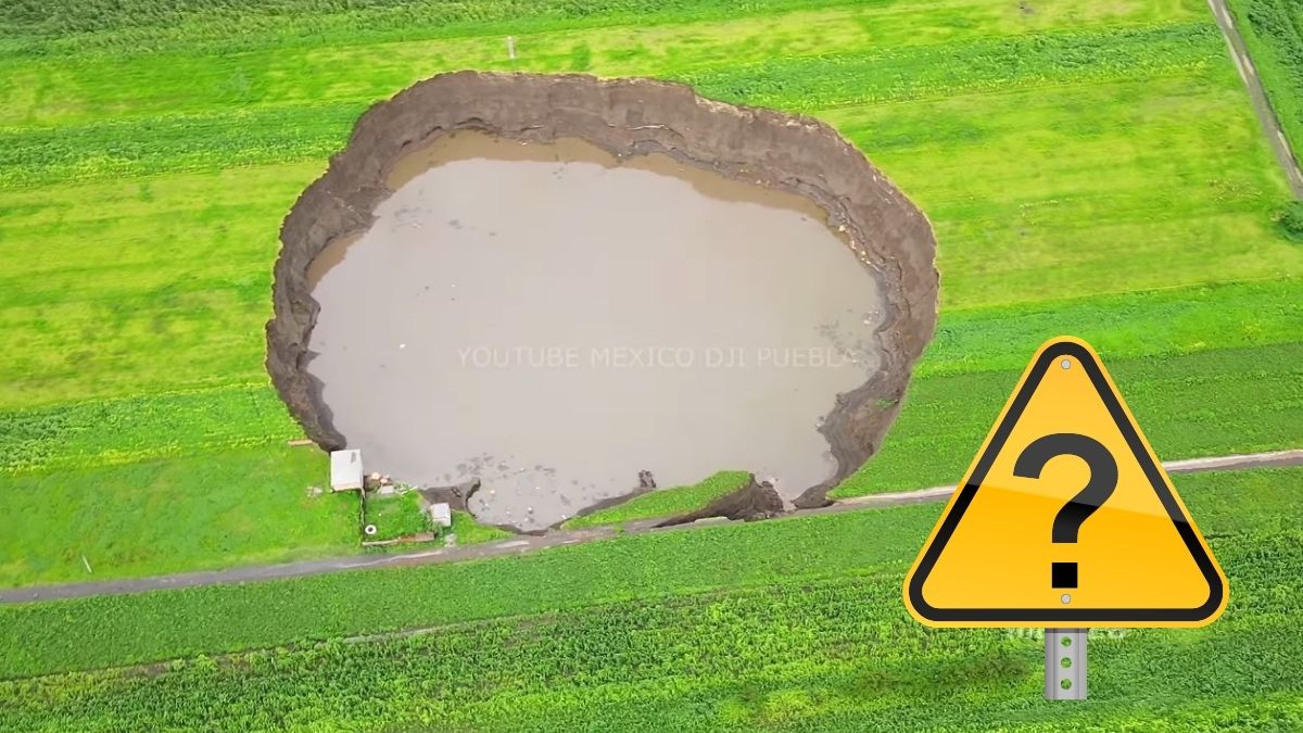 Socavón de Puebla. De atracción turística y protagonista de memes al olvido 5 meses después