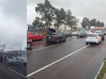 Trabajadores del Poder Judicial vuelven a bloquear la autopista México-Puebla