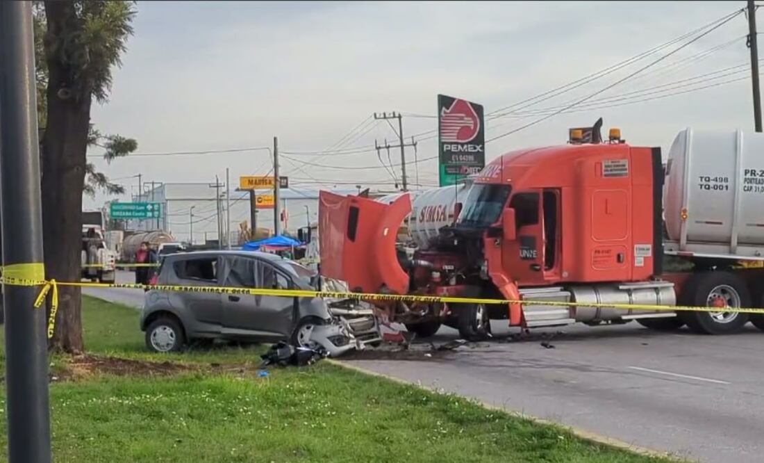 Un conductor falleció tras un choque en el Bulevar 18 de Noviembre | Foto: Agencia Es Imagen para El Universal Puebla