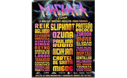 De Slipknot a Paulina Rubio: Festival Machaca 2022 anuncia cartel