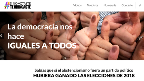 Lanzan campaña contra abstencionismo