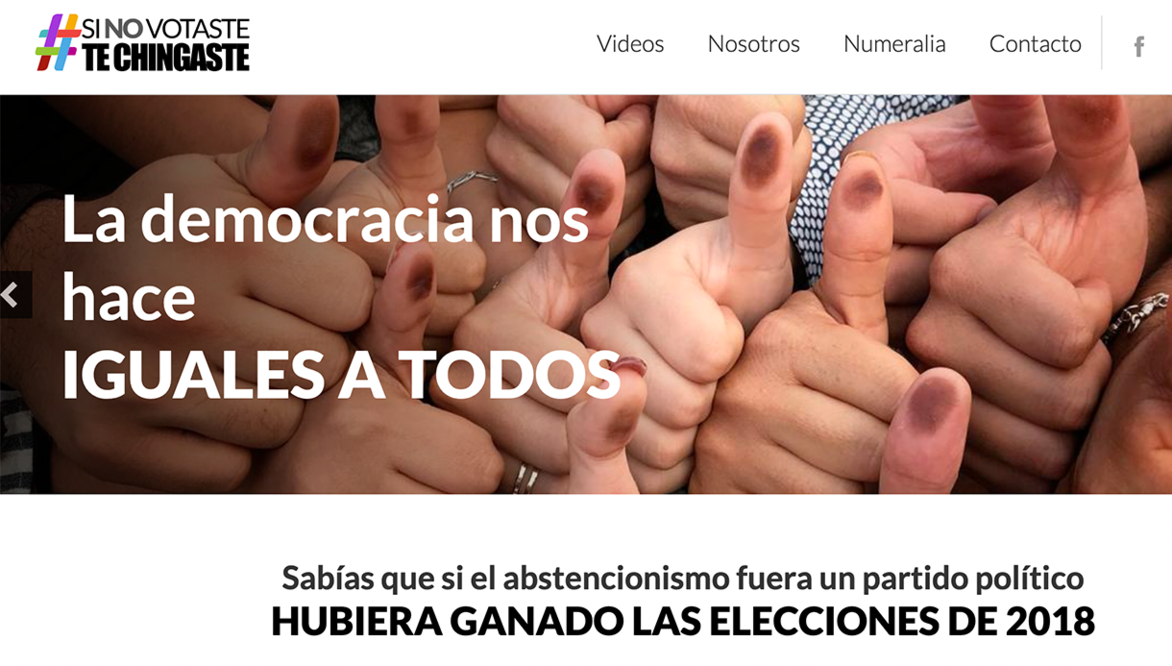 Lanzan campaña contra abstencionismo