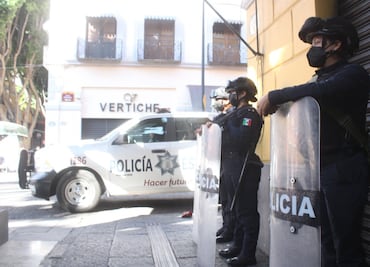 Ayuntamiento de Puebla implementa mega operativo contra ambulantes en Centro Histórico