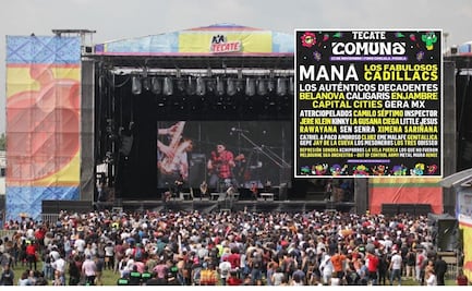 Tecate Comuna: Este es el cartel oficial para el festival 2024