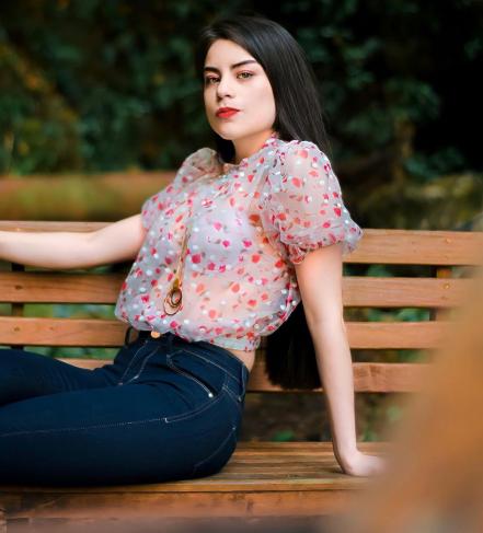 Feria del Árbol y la Esfera 2021. Jeimy, estudiante de medicina y reina de Chignahuapan