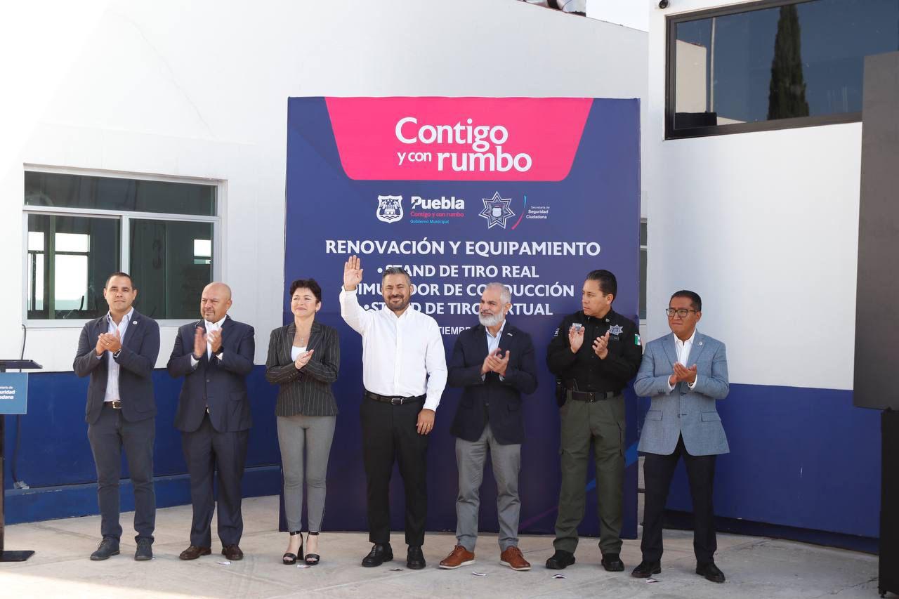 Puebla capital moderniza instalaciones de la academia de formación y profesionalización policial