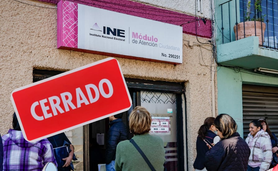 Módulos del INE cerrarán en Semana Santa 
