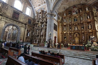 Cuatro templos de Puebla que tienen oro en su interior y no sabías