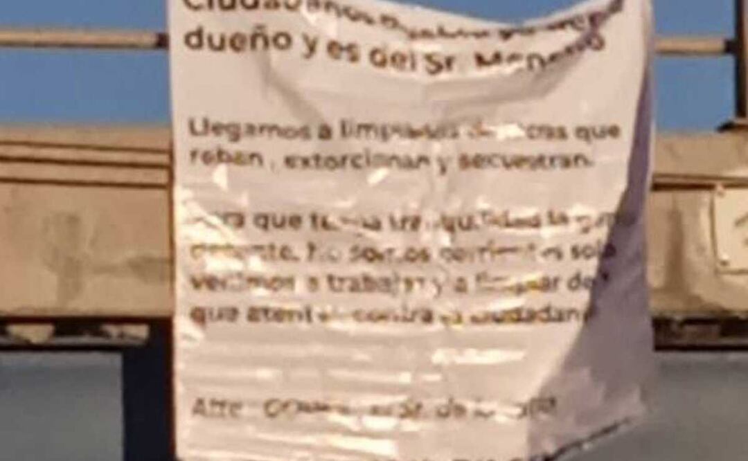 Barbosa aseguró que la aparición de dos narcomantas en Puebla se trató de una broma | Foto: Agencia Es Imagen para El Universal Puebla