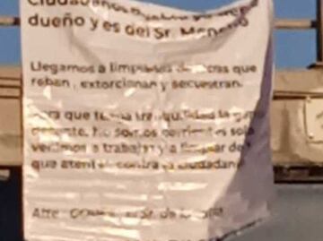 Un guasón poblano responsable de las narcomantas en Puebla: Barbosa